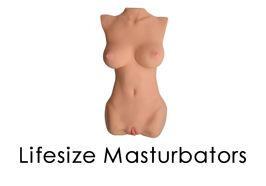 Lifesize Masturbators Mens Toys Sub Category Page